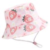 XYIYI Baby Strawberry Rabbit Bucket Hat Adjustable Sun Hats Breathable