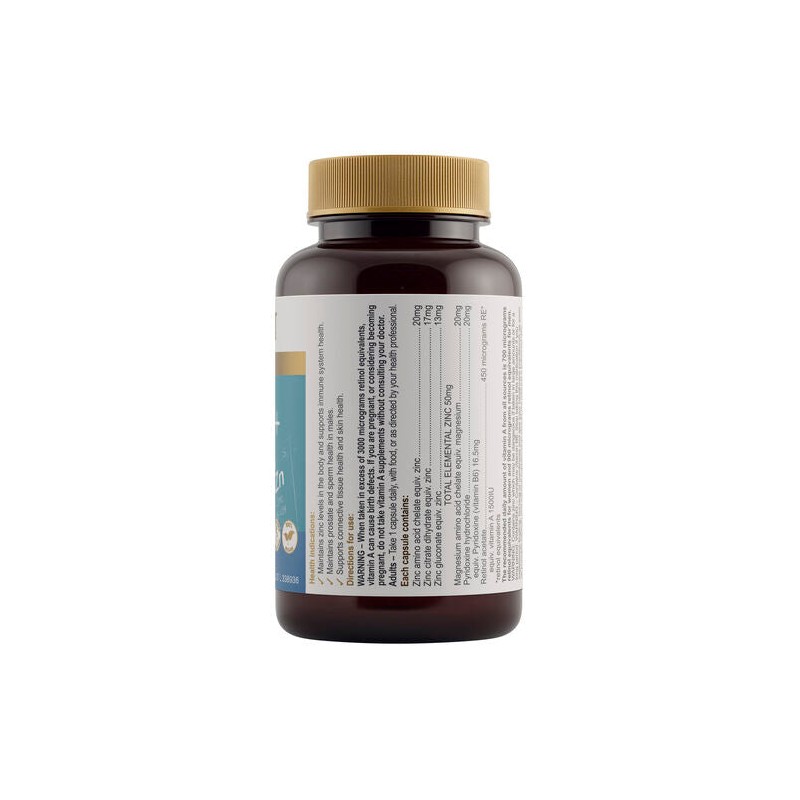 Herbs Of Gold Ultra Zinc + 60 Capsules