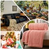 PU MEI Sherpa Throw Blanket for Couch Sofa 60”*80”- Fleece