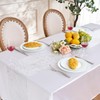 Silver Table Runner 28 x 275 cm Shiny Metallic Mesh
