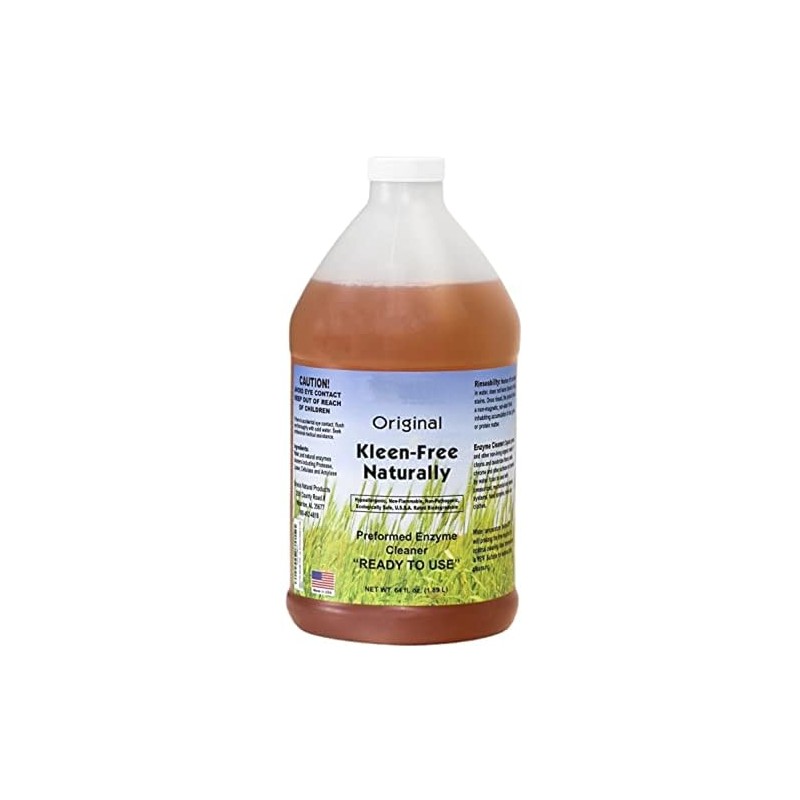 Kleen Free Naturally Preformed Enzyme Cleaner, Enzyme Solution, Multi-Purpose Cleaner,