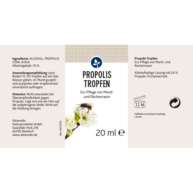Propolis Tinktur 20%