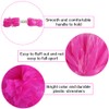 Hooshing 2PCS Cheerleading Pom Poms Pink Professional Pom Poms Cheerleading