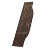 12 String Guitar Bridge Kit Black Roswood and Plastic Saddle