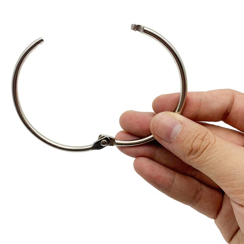 Book Ring Metal Rings 50 Pieces 50 mm Loose Leaf