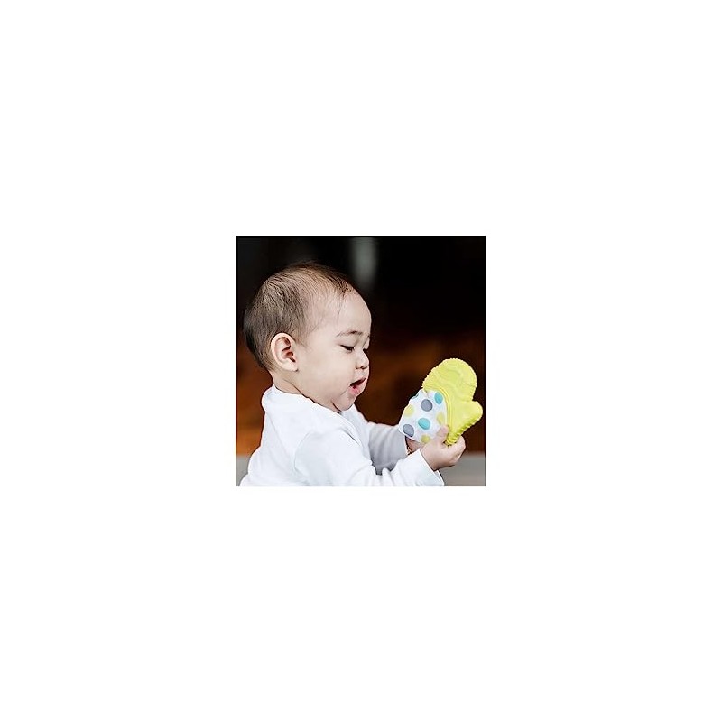 bblüv - Glüv- Baby Teething Mitten (Aqua)