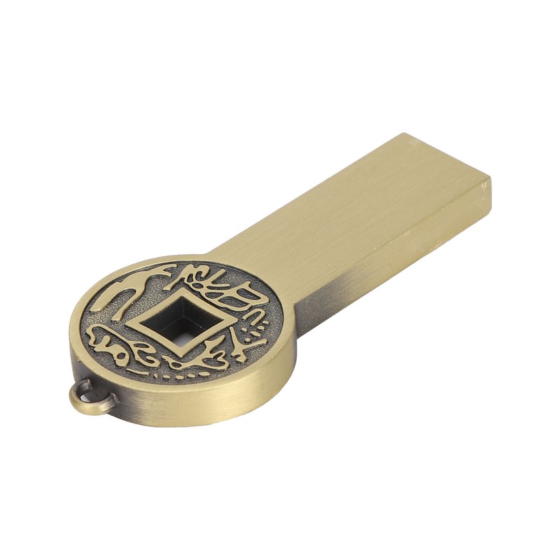 USB Flash Drive 16GB/32G/64G/128G Thumb Metal 2.0 Portable Waterproof Metal