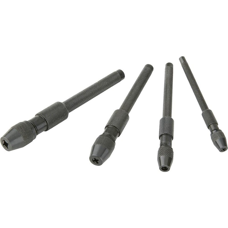 Grizzly T10081 Pin Vise Set 4 Piece Precision Micro Hand