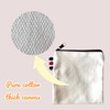 NUTFORD Canvas Coin Purse Pouch Bag Plain Colour Multiple Choices