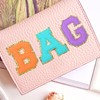 2PCS Self Adhesive Letter Patches Stick on Chenille Letter Patches
