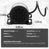 MIRKOO Backup Alarm 110dB 12V-80V DC Waterproof Industrial Heavy-Duty Backup