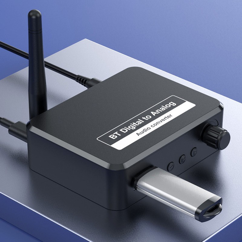 Bluetooth 5.1 Receiver Multifunction RCA 3.5mm Jack Supports U Disk