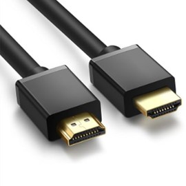 4K High-Speed HDMI 2.0 Cable – 3.3ft (1m), 18Gbps, 60Hz, UHD 2160p, Deep Color, Male-to-Male, Ethernet & ARC Support, Black