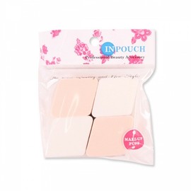 Premium Large Latex Makeup Puff 4 Count 4ea