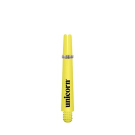 Unicorn Gripper 3 Flair, Alberi per Freccette Unisex, Giallo, Short 34.4mm 0.78g