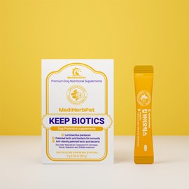 Medi Herb Pet Pet Lactobacillus Nutrient, 30 Servings, Intestinal Health Lactobacillus, 1 Piece / 메디허브펫 반려동물 유산균 영양제, 30회분, 장건강유산균, 1개