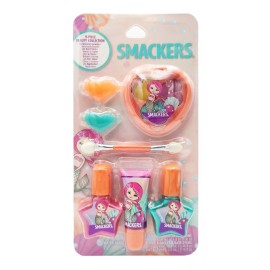 Smackers Set Para Niñas 9 Piezas Beauty Collection Smackers