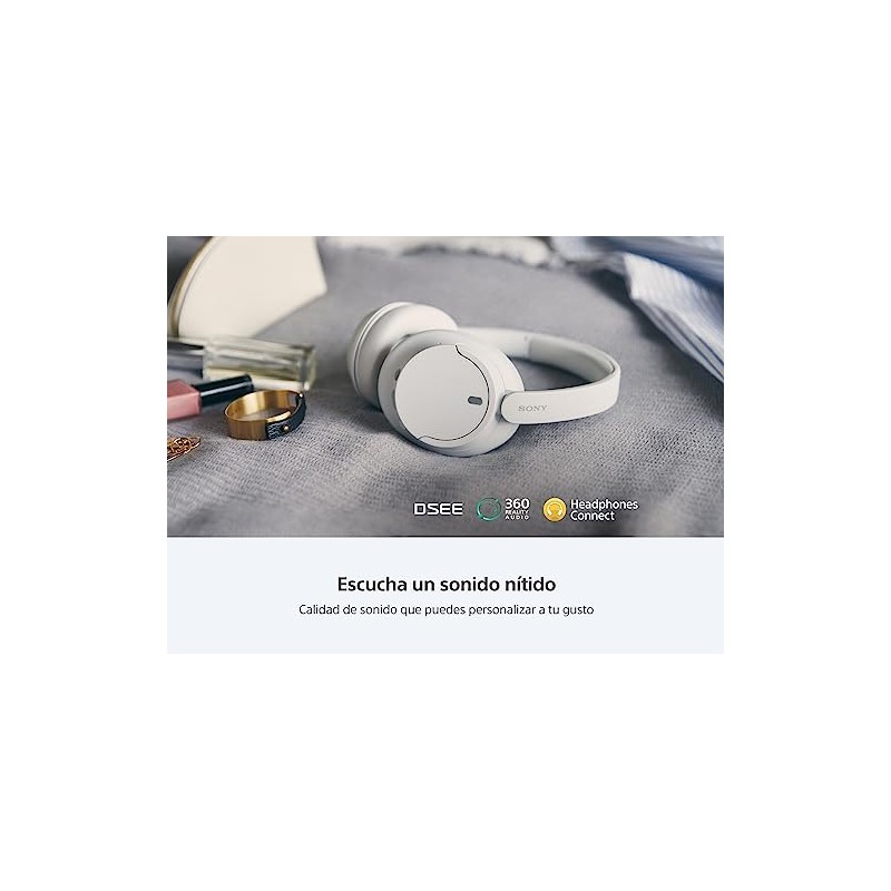 Sony Audífonos inalámbricos WH-CH720N con Noise Canceling, Negro (Versión Nacional)
