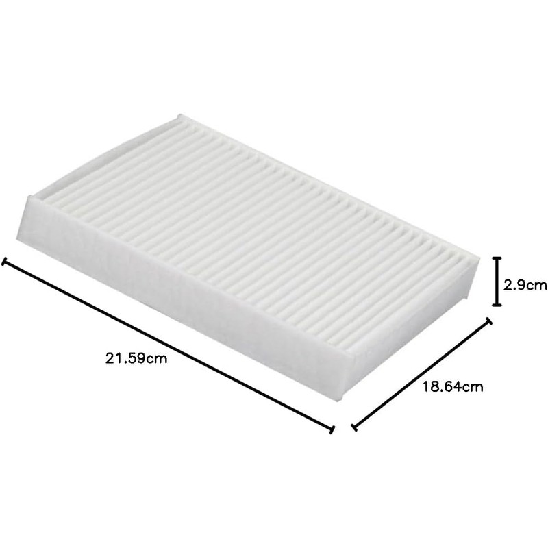 ecogard xc10622 Premium cabina Filtro de Aire, 1 Pack