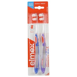 Elmex Anti-Decays InterX Soft Toothbrushes Duo Pack