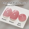 Double Rhythm 0.50 OZ Translucent Gel Polish Same Color Same