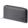 Umbro Tarpaulin Round Zip Long Wallet, black/black