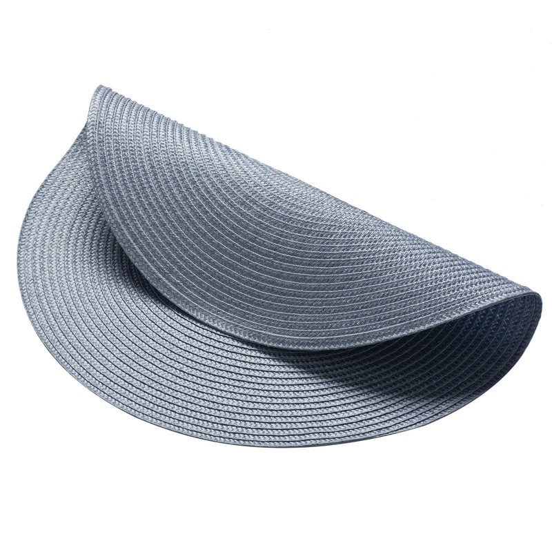 AHHFSMEI Round Braided Placemats 15 Inch Round Table Mats for