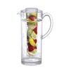 Prodyne Trim Fruit Infusion Pitcher, 60 oz, Clear