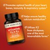 Dr. Mercola Vitamins D3 & K2 Low Dose, 30 Capsules