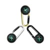3PCS Compass Keychains, Carabiner Compasses, Mini Outdoor Direction Finders