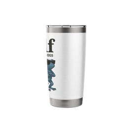 Man I Love Frogs Funny Cool Sunglass Frogs Humor Stainless Steel Insulated Tumbler