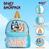 Bluey Backpack 4 Piece School Set with Lunch Bag, Water