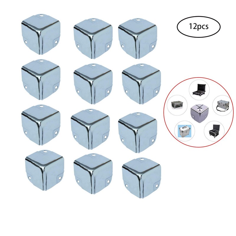 Wohlstand Furniture corners, metal corners, 40 x 40 mm, metal