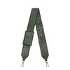 407-Shoulder Straps long -SMALL ACCESSOIRES SHEEP NATURAL-cypress green