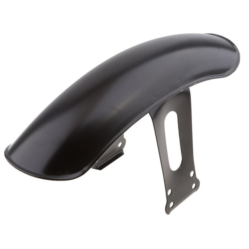 Karun for Honda CG125 Stainless Steel Front Fender/Mudguard/Mudguard (Black)