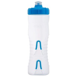 Fabric Cageless Water Bottle, 750ml, Clear/Blue