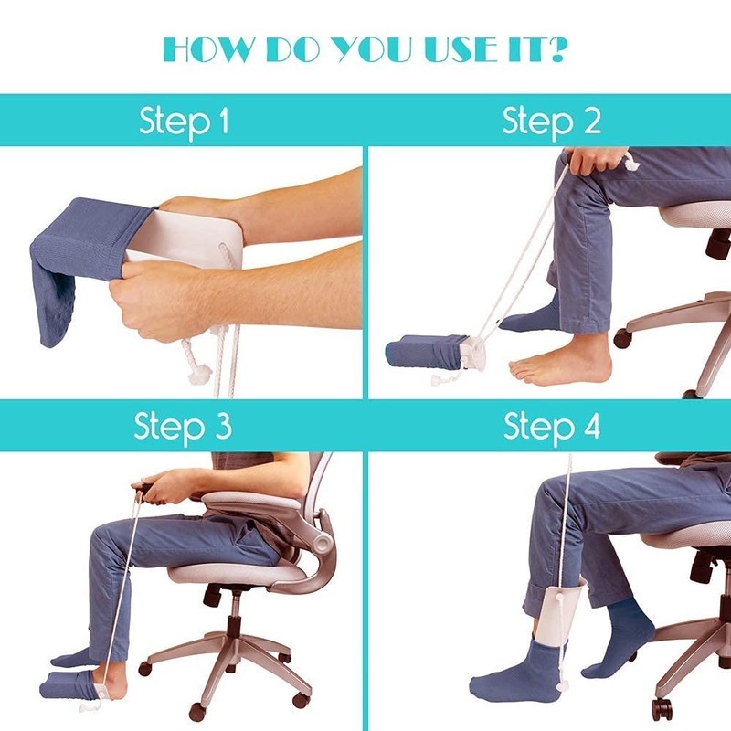 Sock Aid, Sock Helper Slider Putting Socks for Elderly, Pregnant