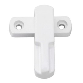 Sliding Window Lock - Window Sash Locks, Sash Lock for Vertical and Horizontal Sliding Window, Window Latch Replacement, T-Shape Design for Sliding Windows, 2.5 Inch Deep Offset Latch (White)