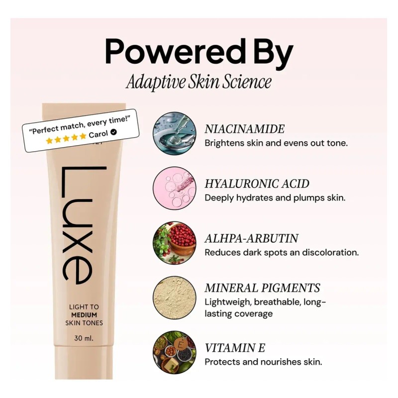 Wxt2pcs Luxe Research - Base De Maquillaje Que Cambia De