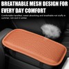 CGEAMDY Leather Car Centre Console Armrest Cushion, Four Seasons Universal
