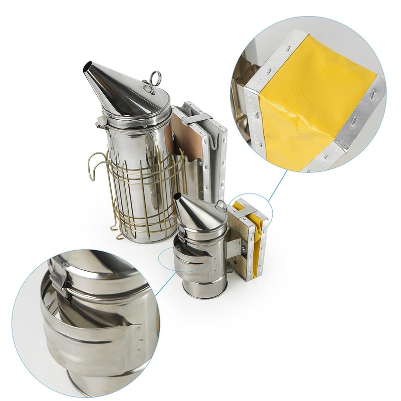 Luwint Mini Bee Hive Smoker for Kids, 7 Inch X-Small