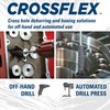Weiler 34278 Crossflex Heavy Duty Bore Brush 4-1/4 Diameter 120SC