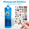 EIPOSAU Insulated Water Bottle with Lid & Boot & Stickers,