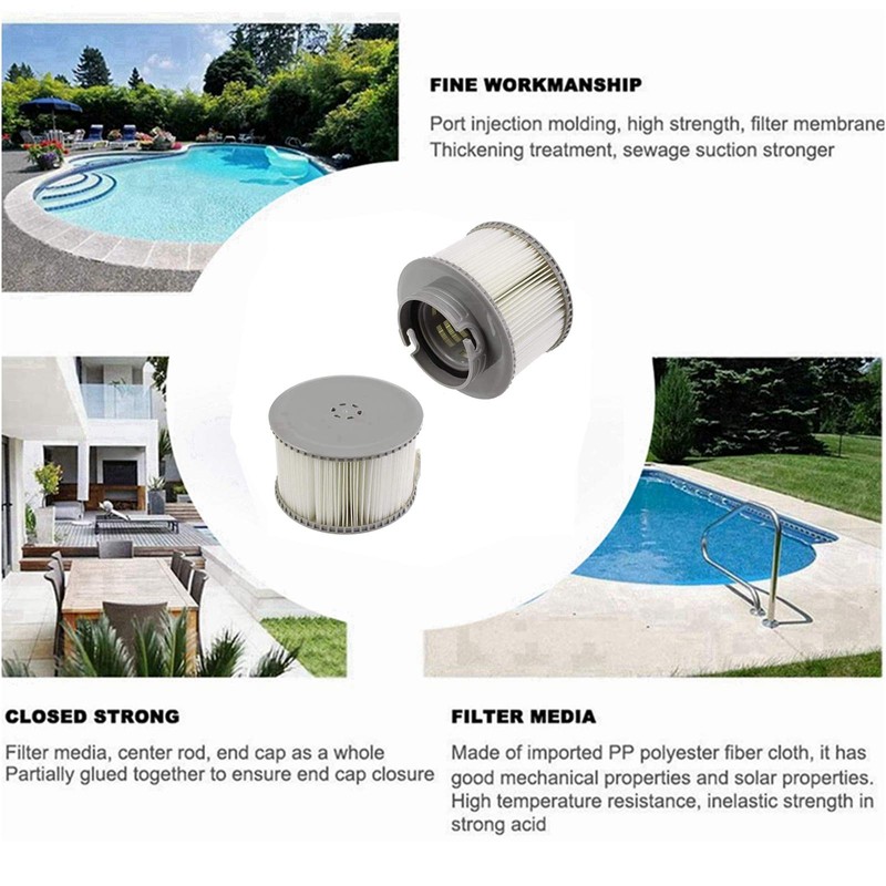 Mscomft MSPA Filter Cartridges for All Models of Spas, Swimming