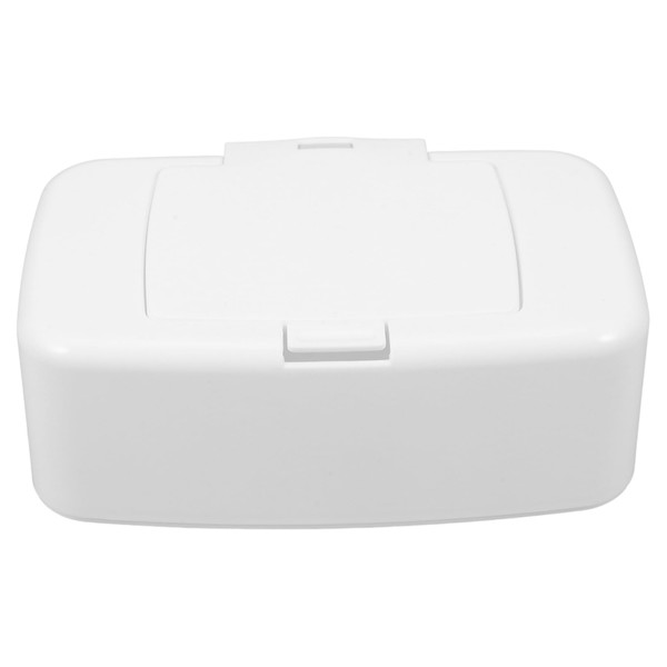 Kichvoe Wipes Dispenser Wipe Holder with Lid, Wet and Dry