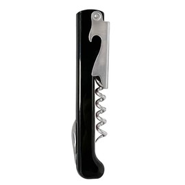 Franmara Capitano Waiter's Corkscrew, Standard ABS Handle (Black)