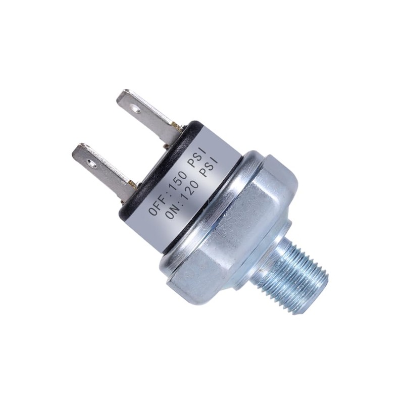 Air Pressure Switch 120-150 PSI 1/8"-27 NPT DC 24V 12V