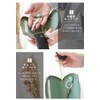 Liz Days Key Case, Smart, Genuine Leather, Simple, Stylish, Carabiner,