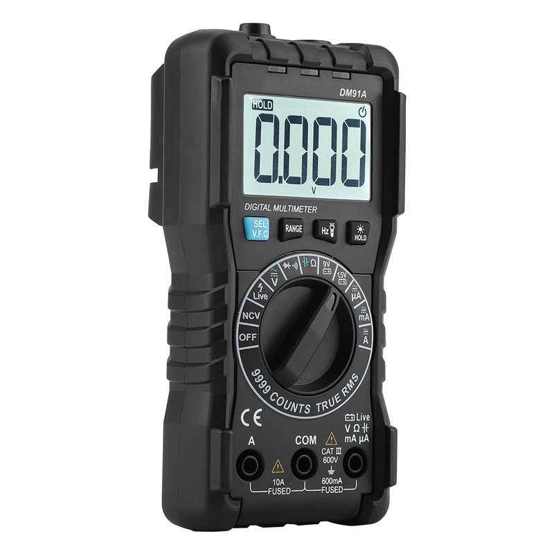 DM91A High Precision Mini Digital Multimeter 9999 Counts Tester Multi