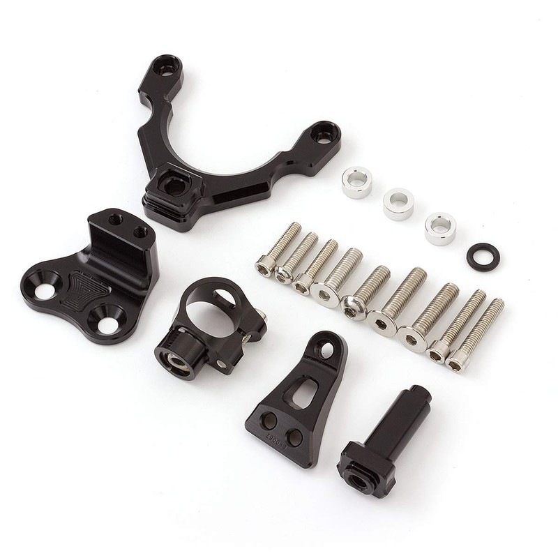 PROCNC Motorcycle CNC Aluminum Steering Damper with Stabilizer Mounting Bracket